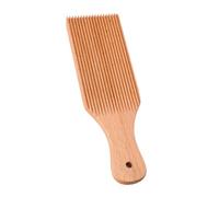 kmgfsd Pressa per pasta in legno di alta qualità con manico ergonomico scanalato antiaderente perfetto per gnocchi italiani tagliere italiano con scanalatura