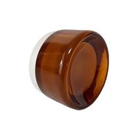 KMGUZRRWD Applique da parete minimalista nordica in vetro pesante for interni, da comodino, for bagno, decorazione di lusso for soggiorno, luci a LED(Warm White (2700-3500K),Amber)