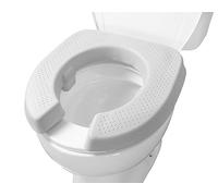 KMINA Cuscino WC Disabili (5 cm), Morbido e Impermeabile, coprisedile Water Imbottito per Anziani e Post-operatorio, Facile da installare, Prodotto in Europa