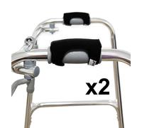KMINA Manopole per Deambulatore Imbottite (x2 Unità), Cuscinetti Morbidi per Girello, Carrello, Facili da Applicare - Made in Europe