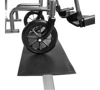 KMINA - Rampa per Sedia a Rotelle, Pedane per Carrozzina Disabili, Portatile, Striscia di Transizione per Porte, Altezza 6 mm, Patented
