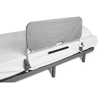 KMINA Sponda Letto Anziani Anticaduta Abatible (da 90 a 180 cm), Ringhiera Regolabile, Barriera Adulti, Parapetto per Adulto