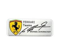 KMJGQWSC Auto Stemma Adesivo per Ferrari F430/430 Scuderia 2004-2009,Carrozzeria Esterni Logo Distintivo Dell'emblema Adesivi Decorazione Accessori,D