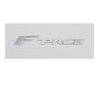 KMJGQWSC Auto Stemma Adesivo per Jaguar F-Pace（X761 2021-2023,Carrozzeria Esterni Logo Distintivo Dell'emblema Adesivi Decorazione Accessori,A-Silver