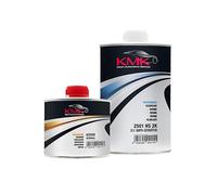 KMK Trasparente HS 2K 2:1 ANTIGRAFFIO e catalizzatore normale KIT da 1,5 L | Professionale per carrozzeria
