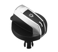 KMLONG 1 pz interruttore fari, adatto for BMW, 5 serie 7 X3 X4 F01 F02 F03 F10 F18 F07 F06 F25 F26 pulsanti manopola nera for auto interruttore fendinebbia anteriore del veicolo