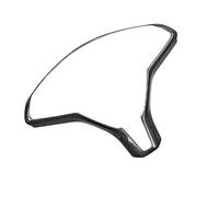 KMLONG Adesivo for copertura del rivestimento interno della toppa del volante dell'auto, adatto for Tesla, accessori for auto Model S Model X in fibra di carbonio Avvolgimento del telaio del volante