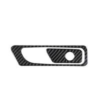 KMLONG Adesivo for pannello vano portaoggetti lato passeggero anteriore, adatto for Q7, rivestimento in fibra di carbonio 2016-2019 adesivo per il rivestimento del cruscotto del pass(S3 RHD)