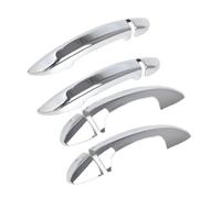 KMLONG Copertura maniglia portiera auto adatta for Volkswagen, Passat CC B6 B7 3c B7.5 7.5 Sedan Varian Accessori for lo styling auto in fibra di carbonio cromata rivestimento per maniglia esterna del