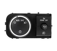 KMLONG Interruttore fari, adatto for Chevrolet, Tahoe Suburban Cadillac Escalade 25858706 10359413 Strumento Dimmer Cupola Faro Accessori interruttore fendinebbia anteriore del veicolo