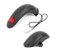 KMLONG Parafango anteriore posteriore for monopattino elettrico, adatto for KuGoo, M4, protezione for pneumatici anteriori e posteriori, set parafanghi da 10 pollici supporto parafango scooter(1set)