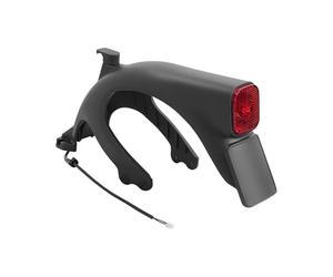KMLONG Parafango posteriore for monopattino elettrico, adatto for Ninebot, parafango Max G2, lampada con luce a LED, cavo collegamento batteria, gancio for supporto parafango scooter