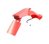 KMLONG Parafango posteriore for scooter elettrico, adatto for Xiaomi, M365 Pro 1S, parafango for pneumatici, licenza, spedizione rapida, kit modificato, parafanghi supporto parafango scooter(Red)