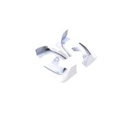 KMLONG Paraspruzzi adatti for Tesla Model3 Parafanghi Parafanghi Splash tappo decorativo per parafango per auto(Paint white)