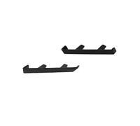 KMLONG Staffa paraurti anteriore, adatta for Maserati Ghibli M157, 2014-2020 670011292 670011291 Supporto for rifinitura nero lucido for piastra sinistra destra Staffa di fissaggio del paraurti anteri