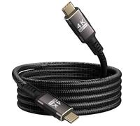 KMMXXCPM Cavo USB C lungo 2m Compatibile con Thunderbolt 3,USB-C 2 metri Ricarica Rapida 100W,Cavo USBC 3.1 10Gbps Trasferimento Dati,CavoType-C Video 4K@60Hz/2K@120Hz,per Laptop/Monitor/Hub/SSD,Dock.