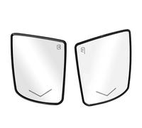 KMNYGRFD Auto Vetro Specchio Compatibile con Toyota per Sequoia 2008-2017 per Tundra 2007-2020 Accessori per Lenti A Specchio Retrovisori in Vetro A Specchio Riscaldato Laterale(Left And Right)