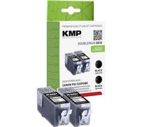 KMP 1513,0021 Cartuccia Compatibile sostituisce Canon PGI-525PGBK, CLI-526C, C