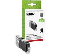 KMP 1520,0001 Inchiostro Compatibile C90 sostituisce Canon CLI-551BK XL Nero