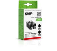 KMP C89D Cartridge Replaces CANON2X PGI-550PGBK XL Pack of 2 Black