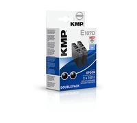 KMP Cartuccia E107D cartuccia d'inchiostro 2 pz Nero Nero