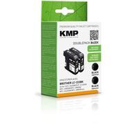 KMP Printer Cartridge Compatible with Brother LC-223BK Double Pack Ink Cartridge