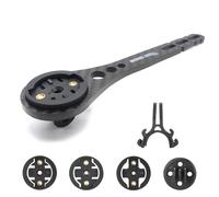 KMRDND Supporto per computer da corsa per Garmin Edge 130, 530, 540, 800, 830, 840, 1000, 1030, 1040 Plus, Edge Explore 2 and Wahoo Elemnt Roam/Bolt v2/Mini computer da bicicletta