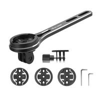 KMRDND Supporto per computer da corsa per Garmin Edge 130, 530, 540, 800, 830, 840, 1000, 1030, 1040 Plus, Edge Explore 2 and Wahoo Elemnt/Roam/Bolt v2/Mini