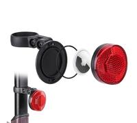 KMRDND Supporto riflettente per bicicletta Apple Airtag, nascosto per pali della sella della bicicletta, 22,2 mm, 25,4 mm, 27,2 mm, 28,6 mm, 31,8 mm, antifurto per bici da corsa, mountain bike,