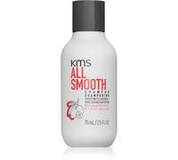 KMS All Smooth Shampoo shampoo lisciante per capelli forti, grossi e secchi 75 ml