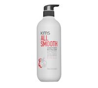 KMS ALLSMOOTH Balsamo per capelli medio-forti, forti, anti-crespo, anti-capelli, levigatezza, lucentezza, oliva, senza siliconi, formulazione vegana, 750 ml