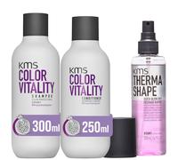 KMS Colour & Heat Protection Bundle for All Hair Types