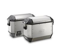 KMS36APACK2 - Kappa Coppia Valigie Laterali MONOKEY K-MISSION alluminio 36 Lt