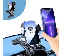 KMTOYS LIUKM Supporto Cellulare Auto, Regolabile Porta Cellulare Auto per Cruscotto, 360° Rotazione Supporto Telefono Auto,Portacellulare Auto Universale Compatibile con 4.0-7.0 pollice Smartphone