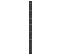 KMUNGDWG Tessuto non tessuto per erbacce nero, 1,5 x 150 m, in polipropilene stabilizzato ai raggi UV, permeabile all'acqua e traspirante, facile da tagliare per giardino, aiuola rialzata, sentiero