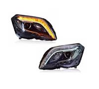 KMVPVGZHCN Fari Anteriori Per Benz GLK 200 260 2013-2015 Fendinebbia Automatico DRL Freno Indicatore Di Direzione Gruppi Ottici A LED Per Auto Plug And Play(Left and right)