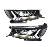 KMVPVGZHCN Fari Anteriori Per Toyota Hilux 2015-2019 Accessori Per Auto Fari Anteriori A LED Hi-Low Con Luci Diurne A LED Sequenziali(Left)