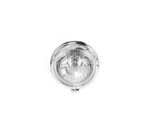 KMVPVGZHCN Fari per Moto Faretto Frontale Luce Ausiliaria Anteriore Per Motocicletta Nera GN 125 Accessori Per Luci Laterali Faro Esterno CM 125 Luce Laterale(1 pc)