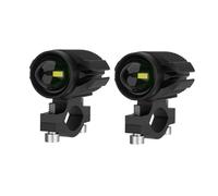 KMVPVGZHCN Fari per Moto Faretto Frontale Per Luci A LED Per Faretti A LED Ausiliari Fendinebbia Fari Aggiuntivi Lampeggianti Bianchi Ambra 12-80 V(AB3)