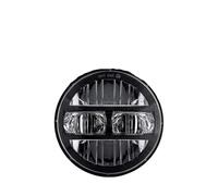 KMVPVGZHCN Fari per Moto Faretto Frontale Per Sportster Per Dyna Per XL883C 1200C FXD Faro Anteriore FX Fari A LED Da 5,75 Pollici Proiettore Per Moto(Black 1pcs)