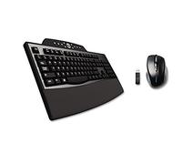Kensington 72403 Wireless Desktop Set,w/Wrist Suppt,23-1/2-Inch x7-1/2-Inch x2-1/2-Inch,BK