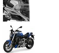 KMWSHAN Barra di Protezione Barre Paramotore Laterali, Protezione Paraurti per BMW R1250RT 2018 2019 2020 2021 2022 2023 Paramotore Posteriore per Moto(Silver)