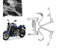 KMWSHAN Barra di Protezione Protezione Paraurti Anteriore Protezione Motore per Moto Barre Paramotore Laterali per Borse Laterali per BMW R1250RT 2018 2019 2020 2021 2022 2023(Silver)