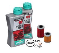 Kmx24 Cambio Olio Set Adatto An KTM LC4 690 ab12 Filtro + Motorex Powersynt