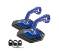 KMX24 Specchio Retrovisore per Moto con Set di Specchi Blu