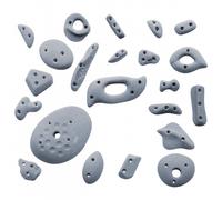 KMZ Holds - Spax 1 - Set 22 prese - Appigli da arrampicata grigio