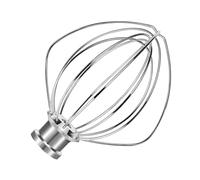 KN256WW Frusta metallica di ricambio per KitchenAid 6 Quart Bowl-Lift Stand Mixer in acciaio inox Frusta lavabile in lavastoviglie per uova pesanti sbattere panna