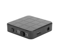 KN321 Adattatore Portatile per Ricevitore Trasmettitore Wireless Bluetooth 5.0 per Computer TV, BT5.0 A2DP AVRCP, Portata Fino a 33 Piedi, 1,7x1,7x0,5", Ideale per L'intrattenimento Domestico