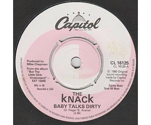 KNACK - KNACK - BABY TALKS DIRTY - 7" VINYL
