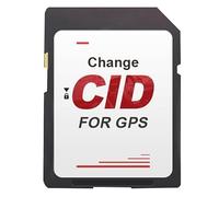 Knadgbft Scheda di memoria SD Card supporto navigazione, scrittura codice, cambio ad alta velocità CID navigazione GPS mappa solo una volta (64G) durevole facile da installare facile da usare